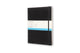 Carnet classique Moleskine - extra large - couverture rigide - à pois - noir