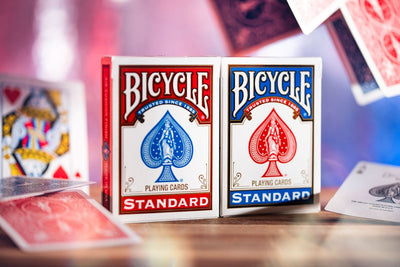 Bicycle rider back 808 gold duo pack - cartes à jouer premium - poker - collection originales