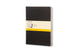 Carnets Moleskine - extra large - à carreaux - noir - lot de 3
