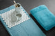 Beddinghouse voilage - serviette invité - lot de 2 - 30x50cm - bleu
