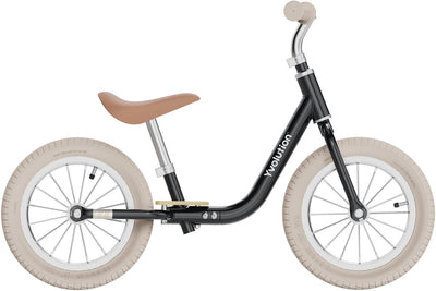 Yvolution - velo classic - draisienne - vintage noir - selle et guidon réglables