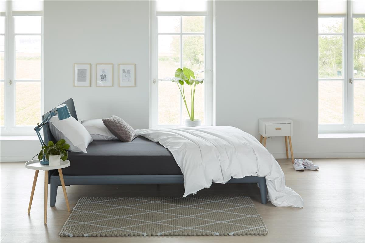 Beddinghouse - jersey - drap-housse surmatelas - 120x220 cm - anthracite