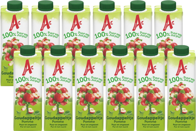 Appelsientje - pomme dorée - jus - jus de pomme - 12 x 0,3l