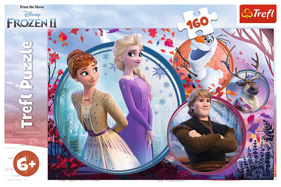 Trefl 160 - aventure sœur Disney Frozen 2