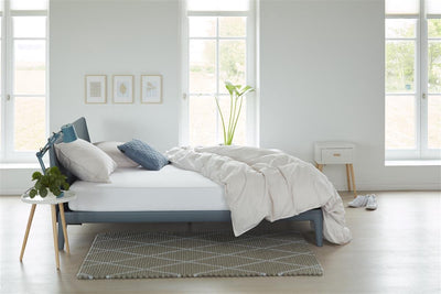 Beddinghouse - jersey stretch - drap-housse - 120x220 cm - blanc - qualité premium