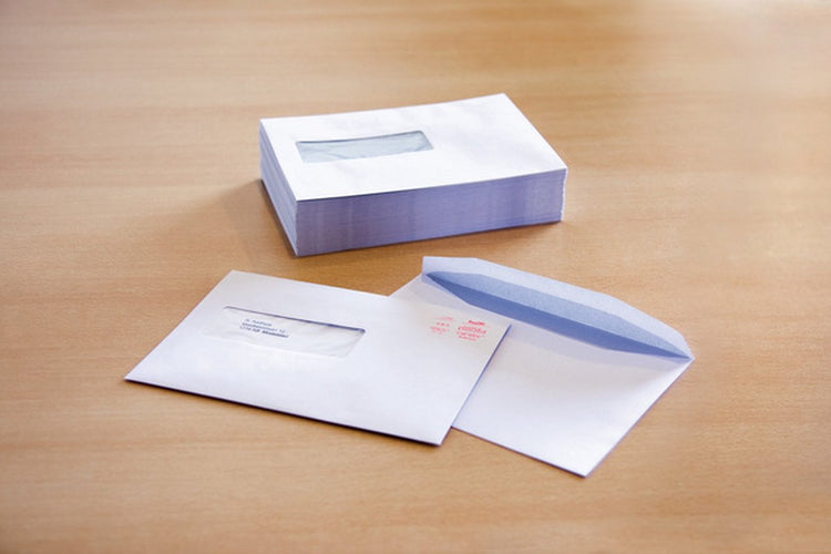 Enveloppe de service maison municipale - 156x220mm - ea5 - fenêtre gauche - gommée - blanc - 500 pièces - rd-202040