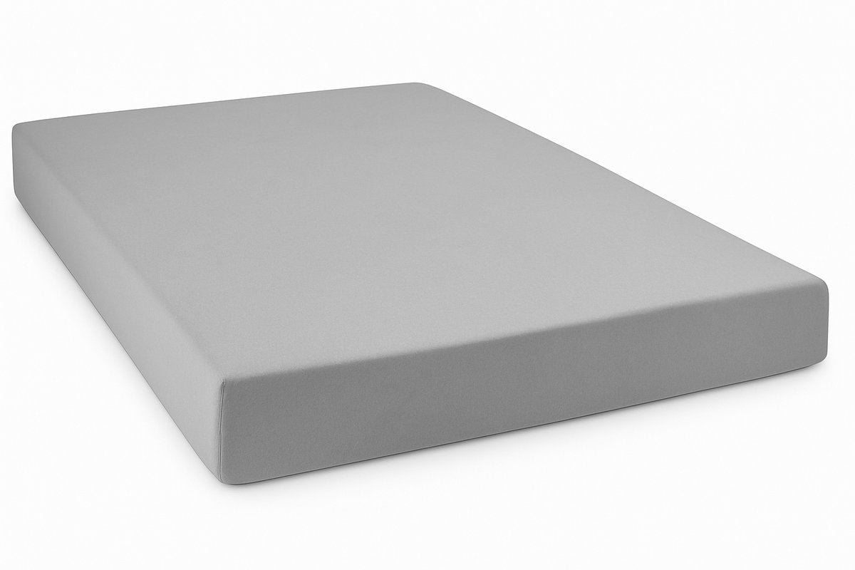 Vtwonen - coton - drap-housse - 180x200cm - gris