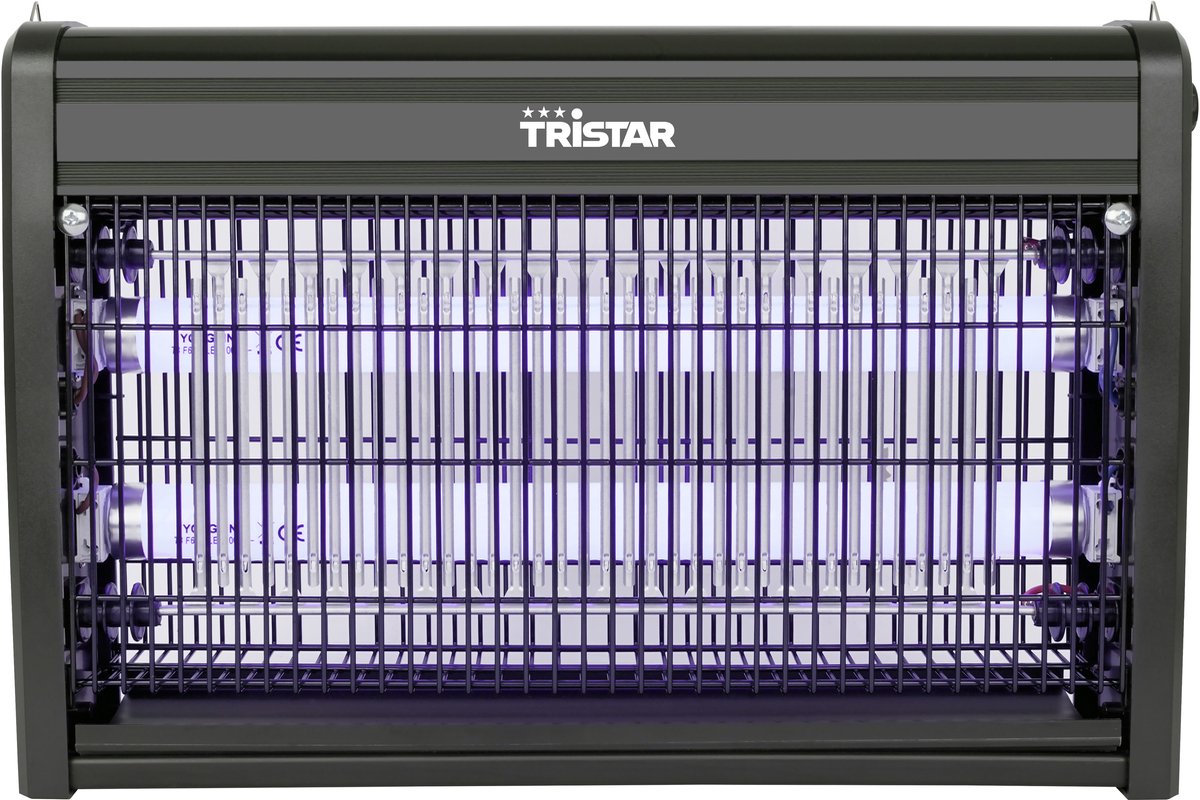 Tristar IV-3721 - lampe anti-insectes 12w - lampes UV LED - facile à accrocher - bac de récupération amovible