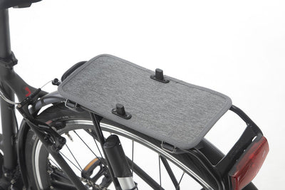 Nouveau Looxs Nova Plate - Grey - Plaque de vélo pour sacoche double détachable Nova