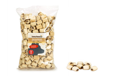 Beeztees Biscuits à la moelle - Biscuits pour chiens - Snacks pour chiens - Bœuf - Pack économique - 1400 grammes