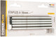 Agrafes Powerplus type a powair0330 - largeur de dos 6 mm, longueur 16 mm - adaptées aux agrafeuses pneumatiques