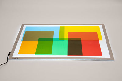 Feuilles de couleurs Tickit acétate