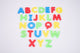 Tickit ® lettres majuscules translucides.