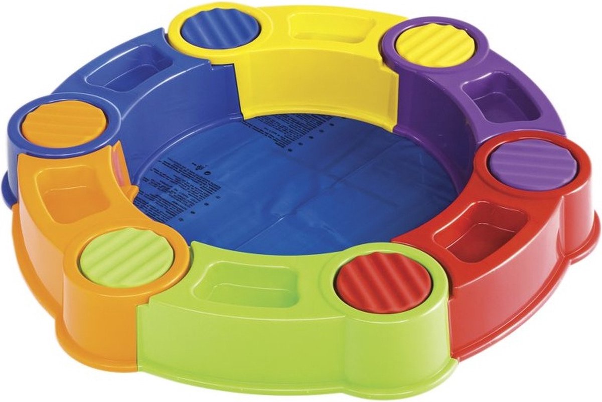 Jouets paradiso Colombus Sandbox avec compartiments à eau 141 cm