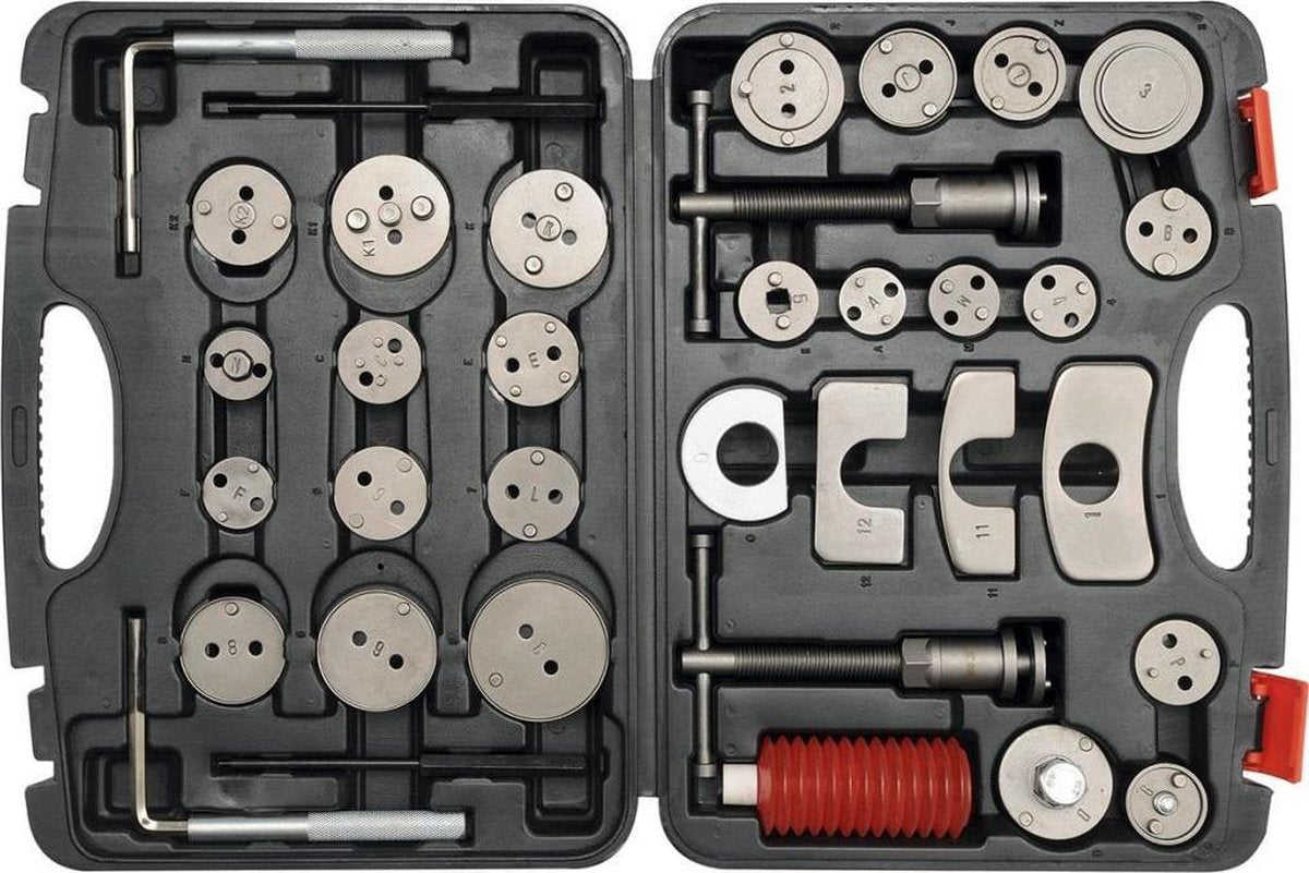 Yato kit de démontage et de réinitialisation pour étriers de frein, 24 pièces