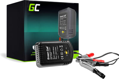 Chargeur de batterie Green Cell 12v 0,6a - avec pinces - 2v 6v - acagm05