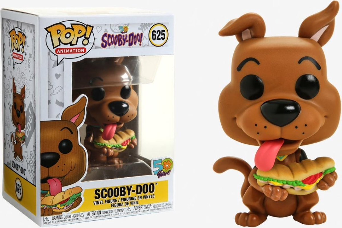 Funko-pop ! animation : Scooby-Doo ! - Scooby Doo avec sandwich