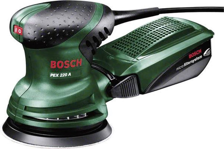 Ponceuse excentrique Bosch pex 220 a - sur cordon - 220w
