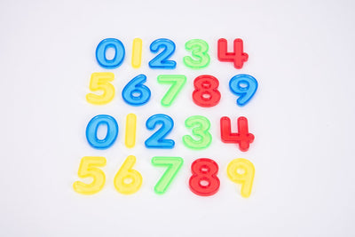 Chiffres colorés translucides Tickit ®