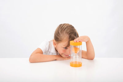 Tickit sablier jouet éducatif 10 minutes orange.