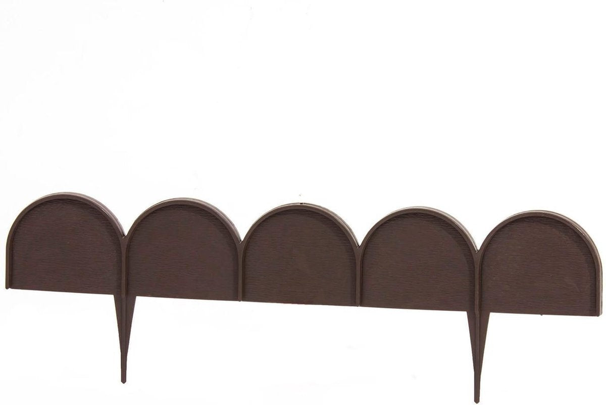Prosperplast bordure de jardin ligne de jardin ikra 10m marron cemno