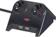Brennerstuhl chargeur USB de bureau 2 connexion de charge USB 2100ma 2x noir poli 1,8m h05vv-f 3g1.5