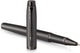 Parker dans un stylo roller monochrome | encre noire | finition et détails en bronze | point fin | emballage cadeau