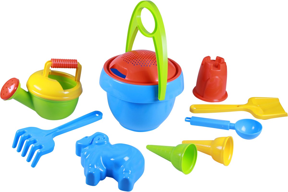 Ensemble de jeu bac à sable Lena pour garçon - 10 pièces