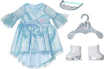 Bébé né princesse sur la robe de glace 43 cm