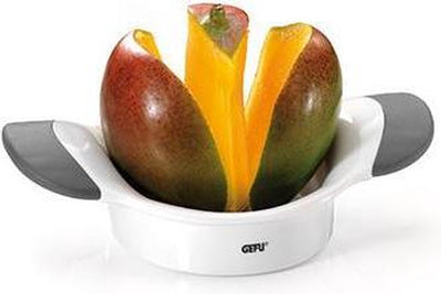 Gefu parti coupe-mangue - dénoyauteur et coupe-mangue - plastique inox - 13580