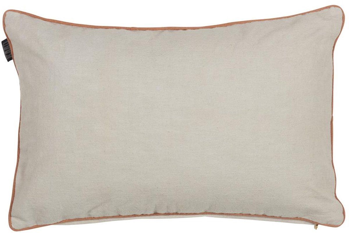 Coussin décoratif animé Kaat Amsterdam - 40x60 cm - naturel