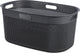 Panier à linge en filo Curver - 45l - anthracite