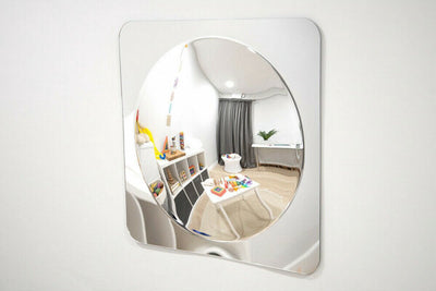 Tickit panneau miroir acrylique avec dôme – jeu de miroir éducatif pour enfants 490 mm
