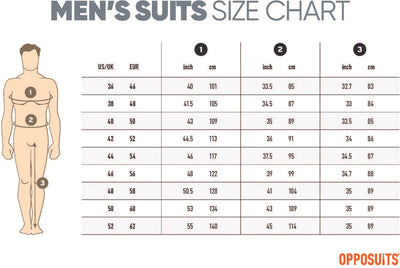 Opposuits festivité vert - costume de Noël homme - tenue de Noël - mauvais costume de Noël hommes - vert - taille : eu 50