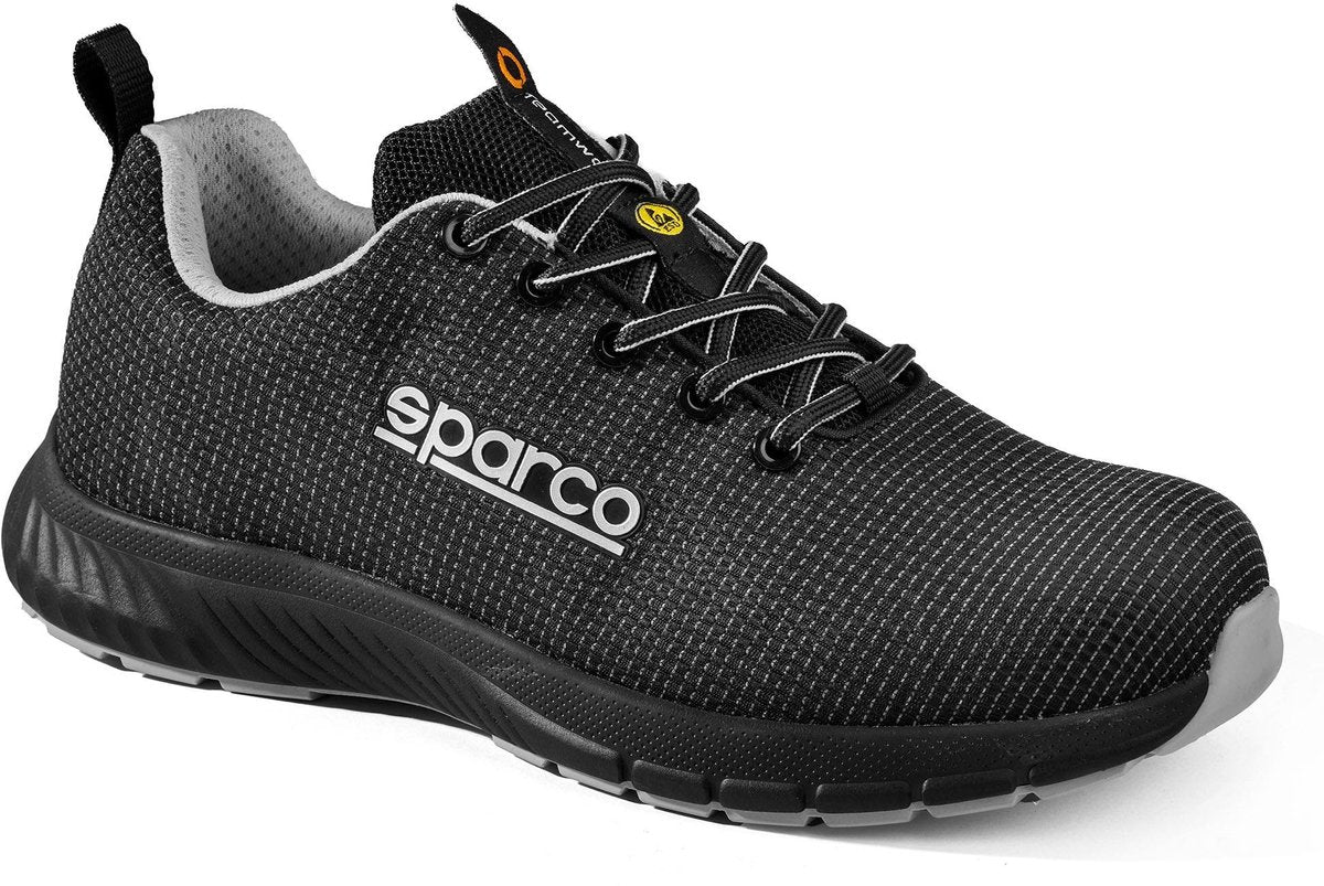 Sparco chaussures de travail s3s - traction asan - noir argent — noir — 43