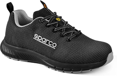 Sparco chaussures de travail s3s - traction asan - noir argent — noir — 43