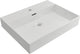 Lavabo Plieger Kansas - 60x45 cm - avec trou pour robinetterie - blanc