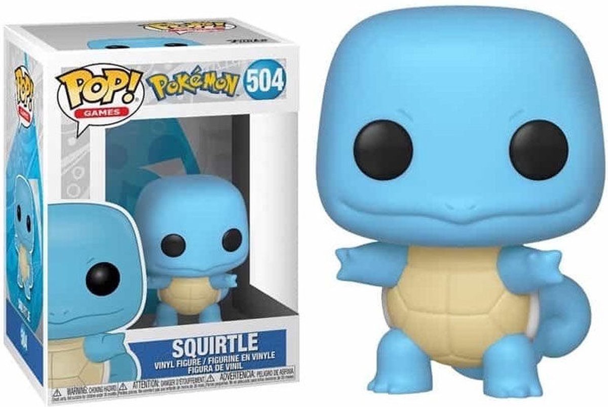 Funko Pokémon Pop! figurine en vinyle carapuce 9 cm - édition emea
