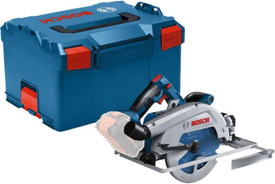 Scie circulaire professionnelle sans fil Bosch blue gks 18v-68 g | sans batteries ni chargeur en l-boxx - 06016c9100