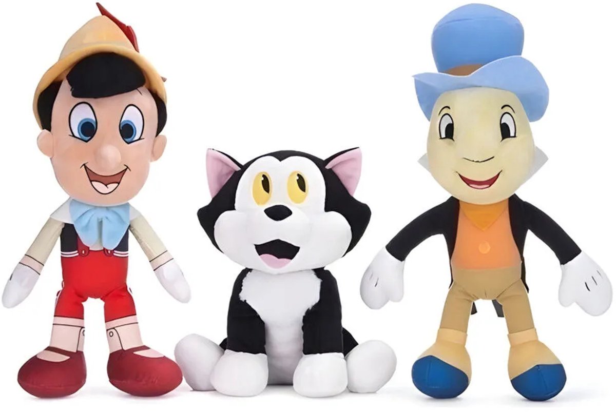 Disney pinocchio - peluche figaro - 25 cm - peluche