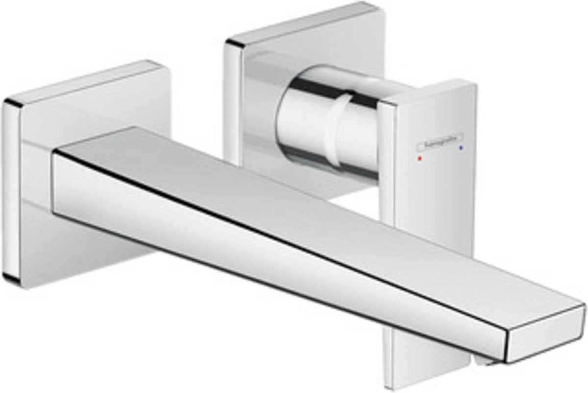 Hansgrohe metropol mitigeur de lavabo avec saillie 225 mm et bouchon de vidange chromé