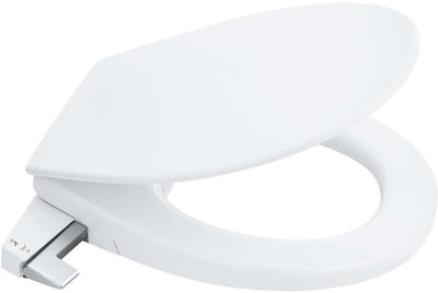 Siège de bidet manuel Grohe bau - avec couvercle - fermeture amortie - pas d'électricité nécessaire - 2 bras gicleurs