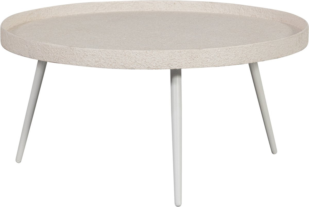 Table d'appoint Woood Bounds - bois métal - naturel - 38x74x74