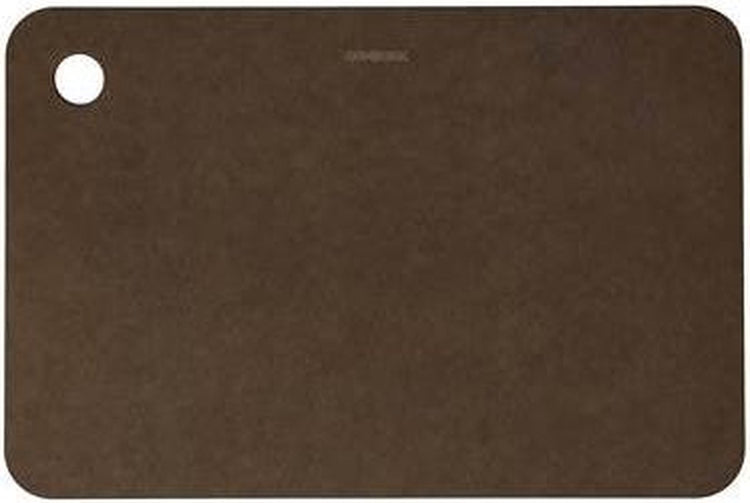 Planche à découper Combekk - papier 100% recyclé - sans microplastique - antibactérien - passe au lave-vaisselle - 20 x 30 cm - marron
