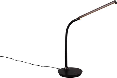 Rl vis ta lumière réalité toro - lampe de table - lampe de bureau - noir - incl. 1x smd 5w - fonction tactile - couleur de lumière réglable - flexible
