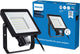 Philips Spot LED Philips Projectline 50W lumière blanc froid - 4000K - détecteur de mouvement intégré