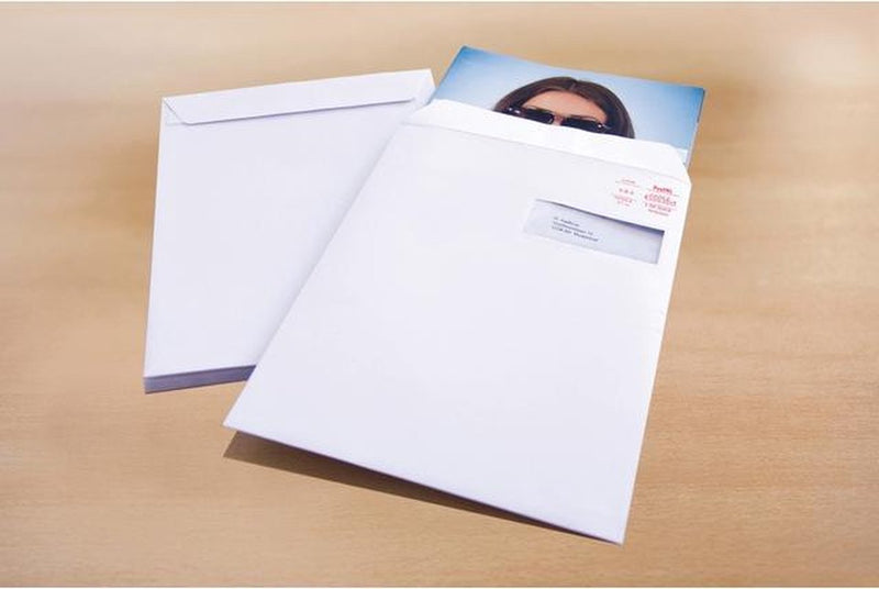 Enveloppe acte de mairie - 229x324mm - c4 - blanc - avec bande adhésive - fenêtre droite - 25 pièces - rd-303595-25