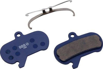 Plaquettes de frein VTT Bbb cycling - discstop hp - frein à disque - compatible avec sram maven - organique - bleu - bbs-80