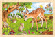 Goki Wooden Jigsaw Puzzle Deer, 24st.