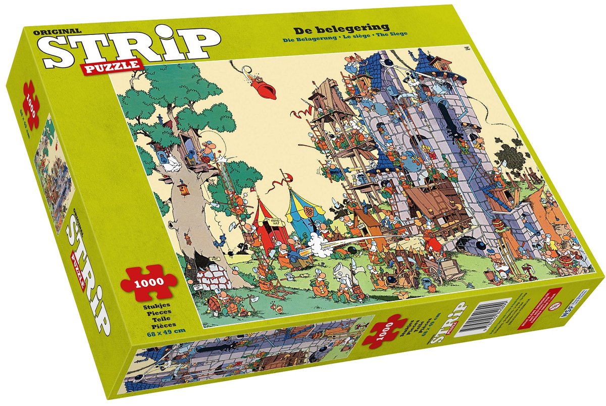 Puzzle Jumbo Peter de Smet le siège - 1000 pièces - puzzle